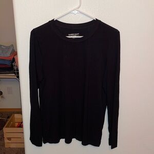 Torrid 00 super soft black long sleeve